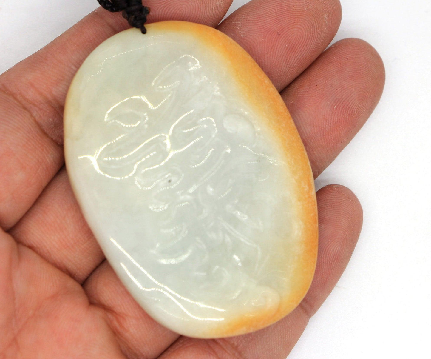 Type A Jadeite Jade Pendants Guanyu Series GU006 / - Jade-collector.com