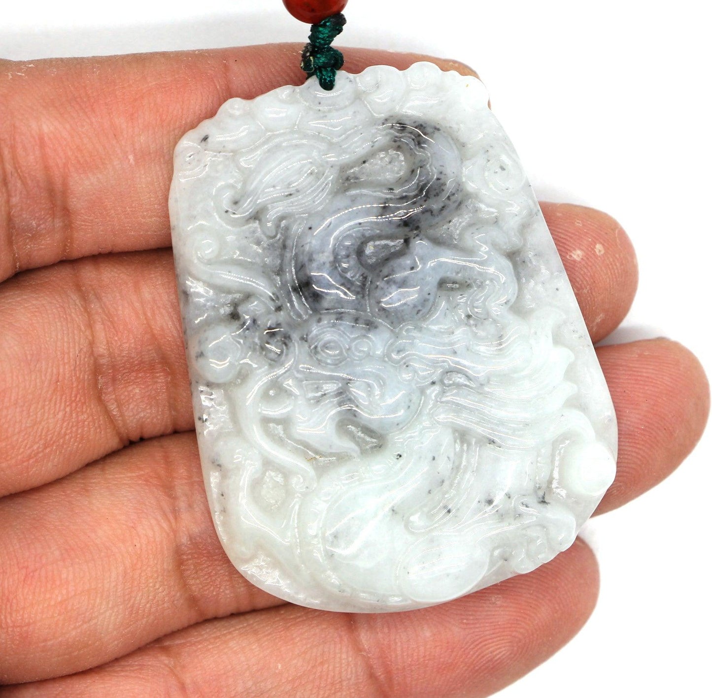 Type A Jadeite Jade Pendants Dragon Series pe10127 - Jade-collector.com