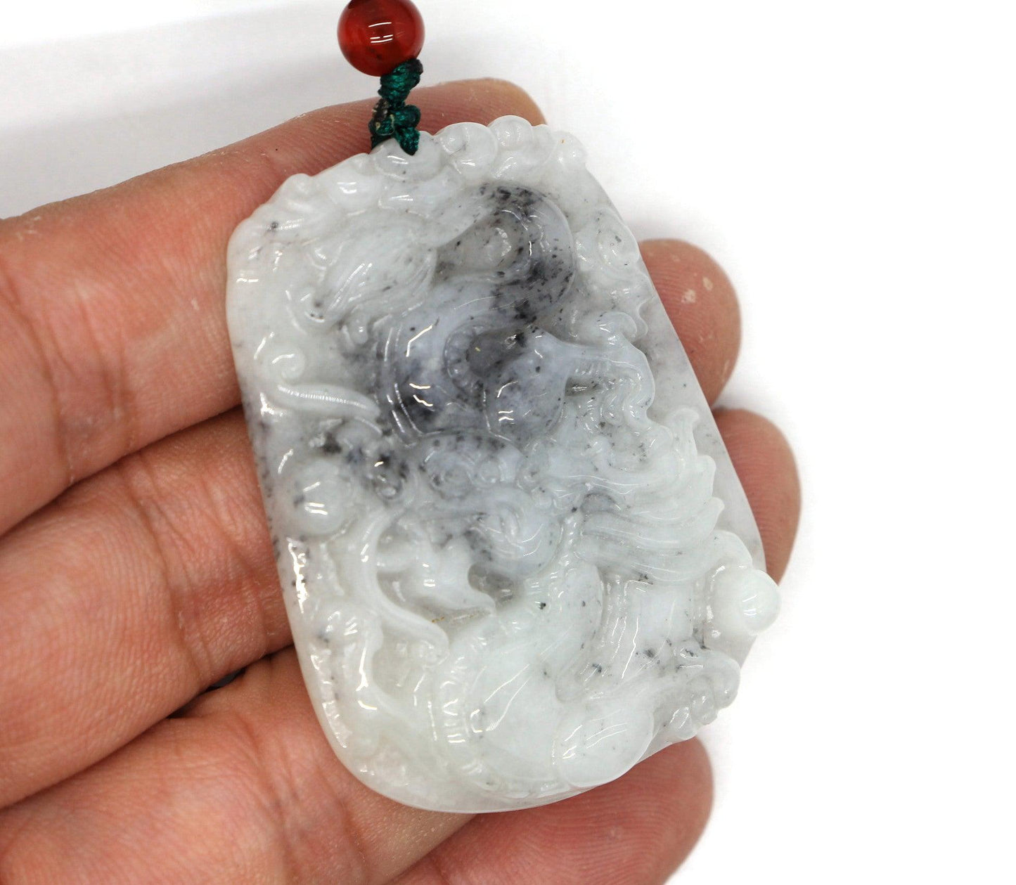Type A Jadeite Jade Pendants Dragon Series pe10127 - Jade-collector.com