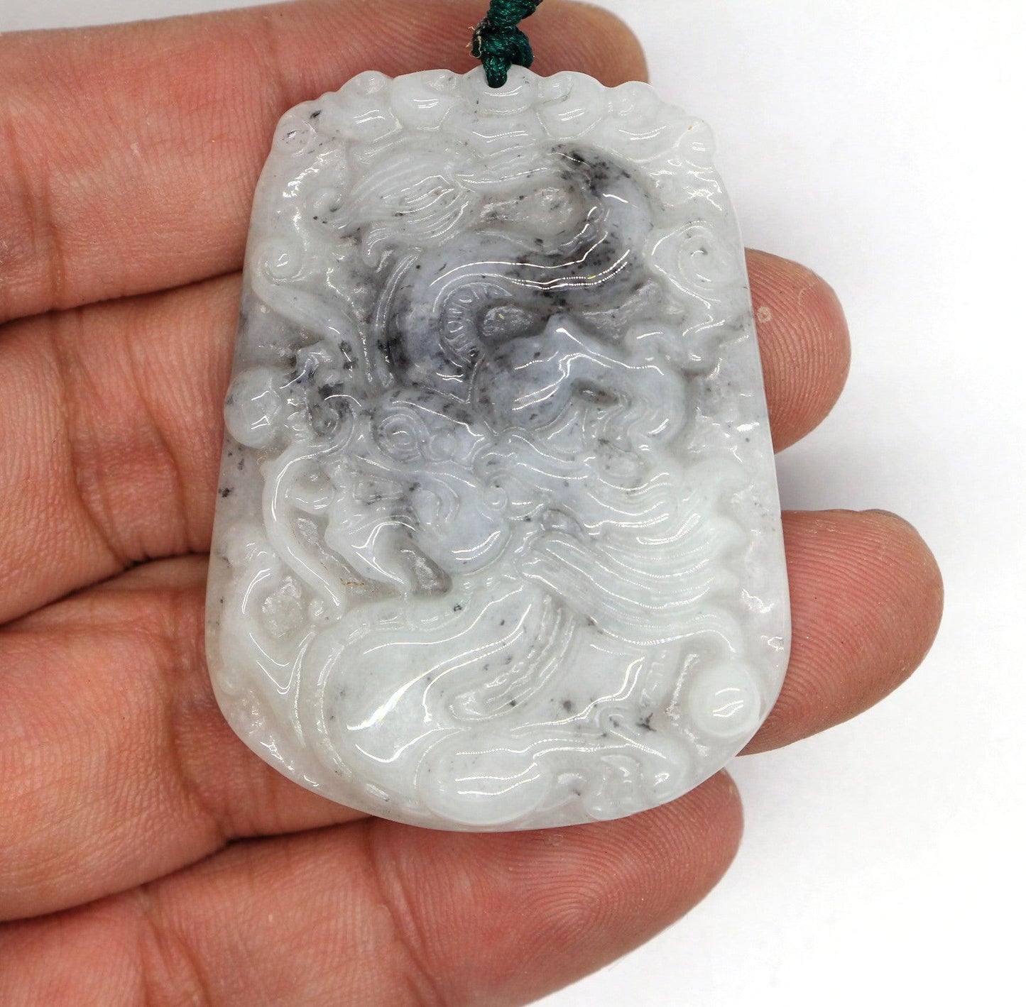 Type A Jadeite Jade Pendants Dragon Series pe10127 - Jade-collector.com