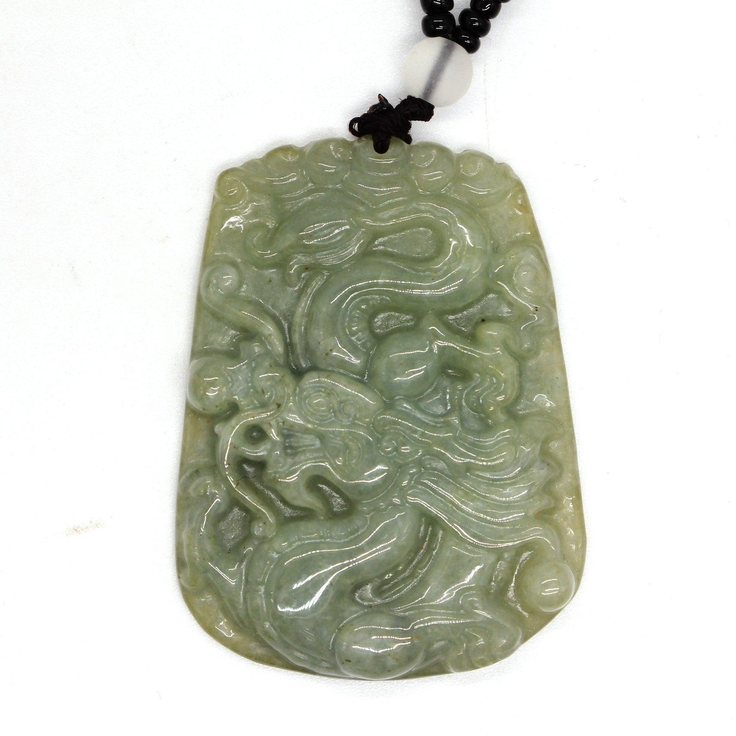 Type A Jadeite Jade Pendants Dragon Series pe10095 - Jade-collector.com