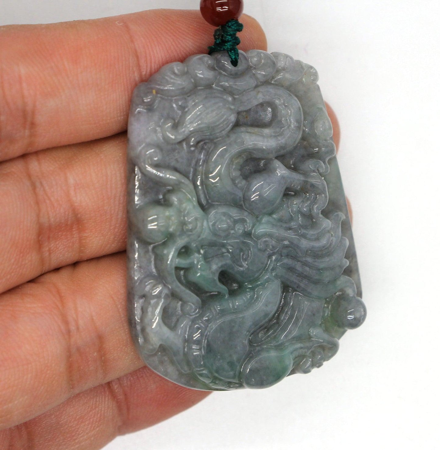 Type A Jadeite Jade Pendants Dragon Series pe10129 - Jade-collector.com