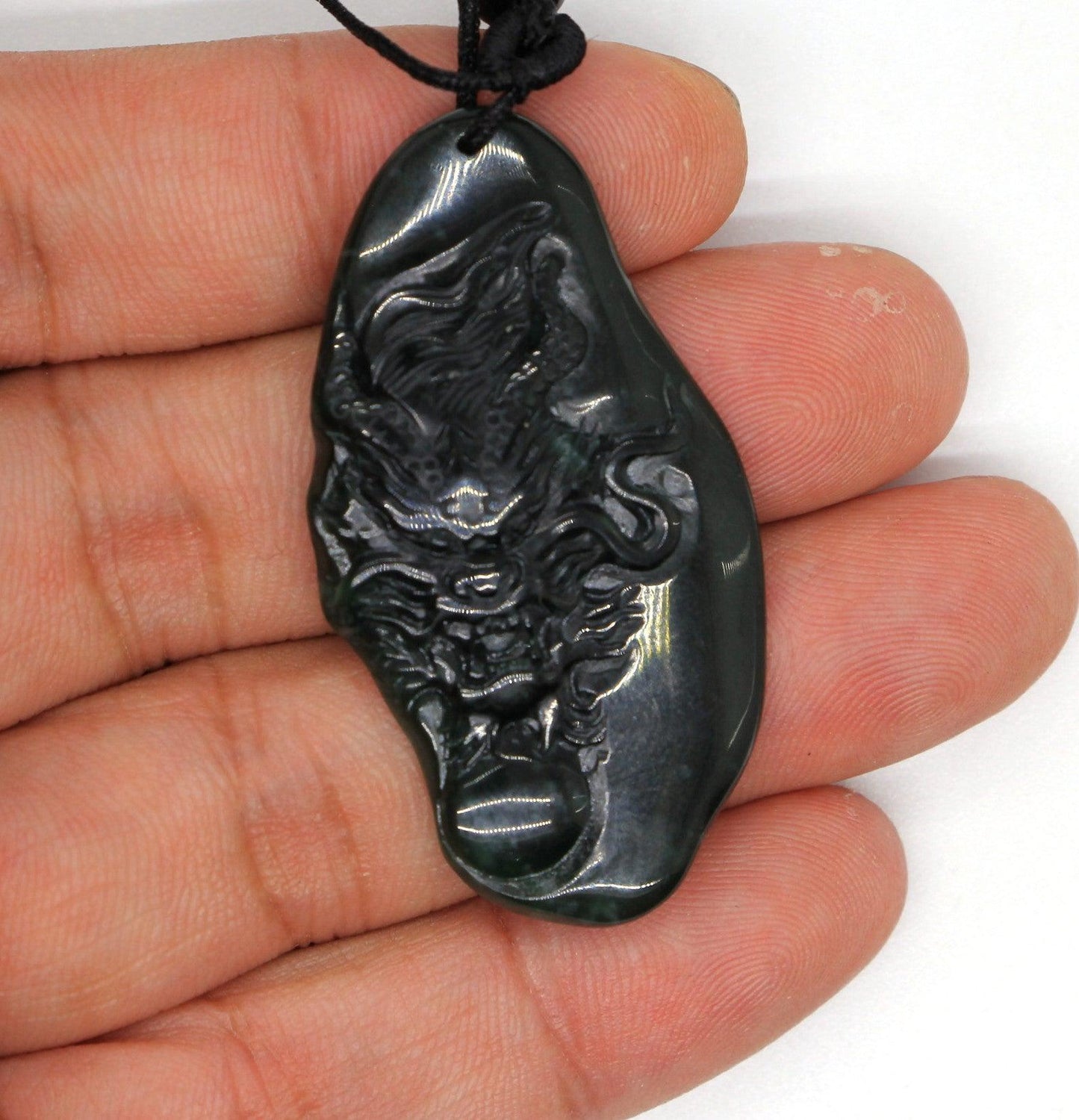 Type A Jadeite Jade Pendants Dragon Series pe10103 - Jade-collector.com