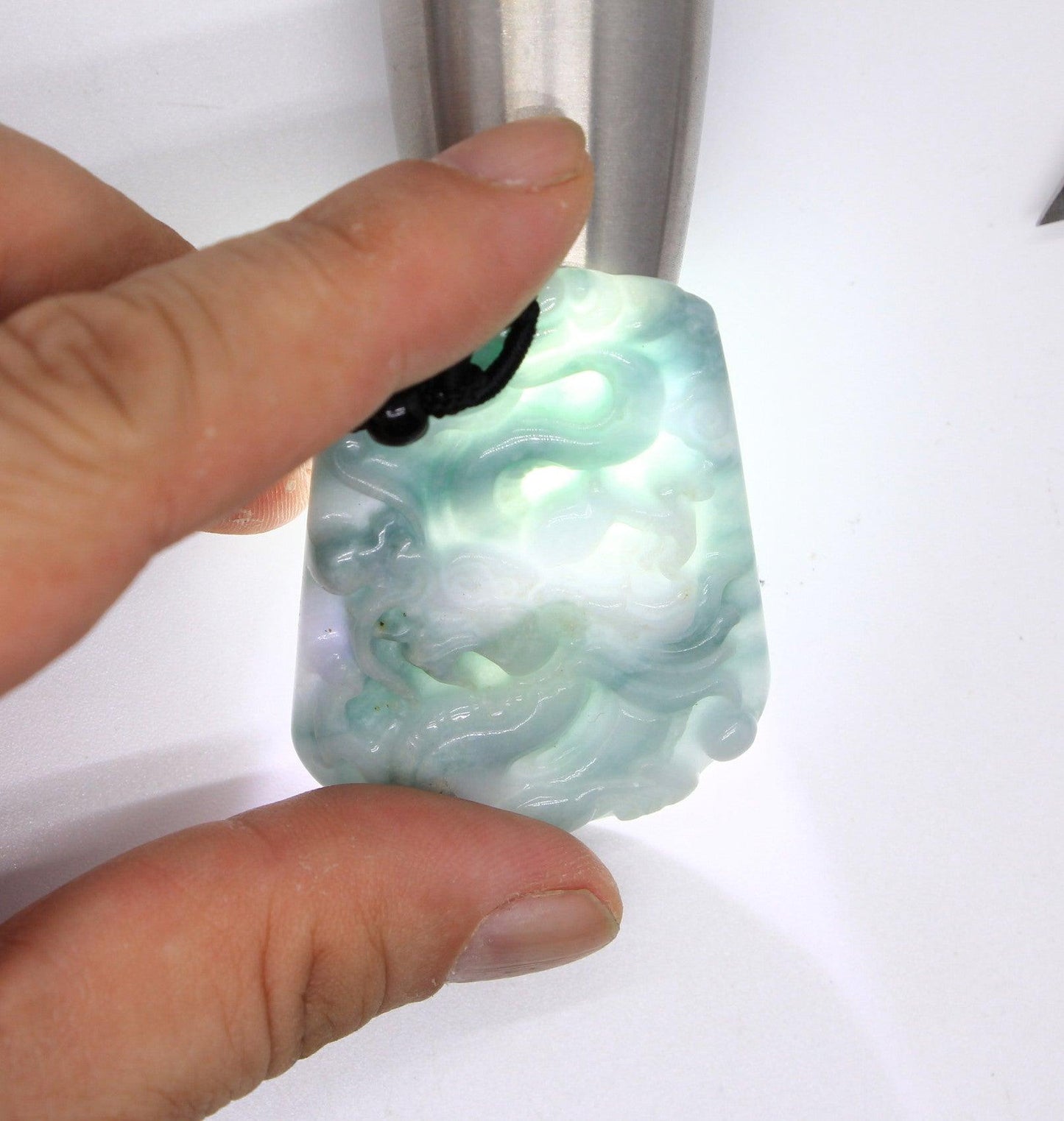 Type A Jadeite Jade Pendants Dragon Series pe10111 - Jade-collector.com