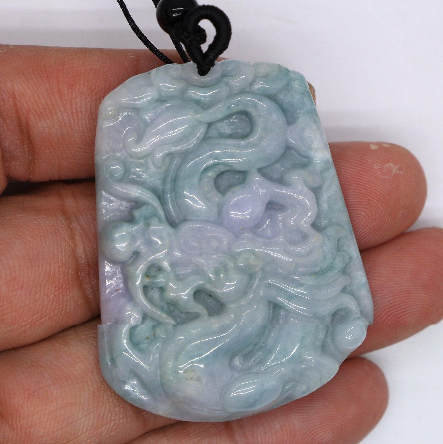 Type A Jadeite Jade Pendants Dragon Series pe10111 - Jade-collector.com