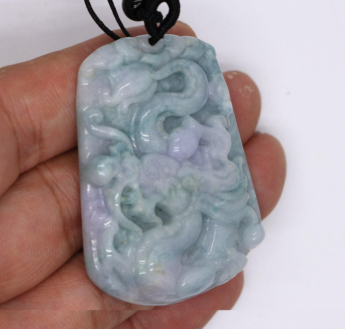 Type A Jadeite Jade Pendants Dragon Series pe10111 - Jade-collector.com