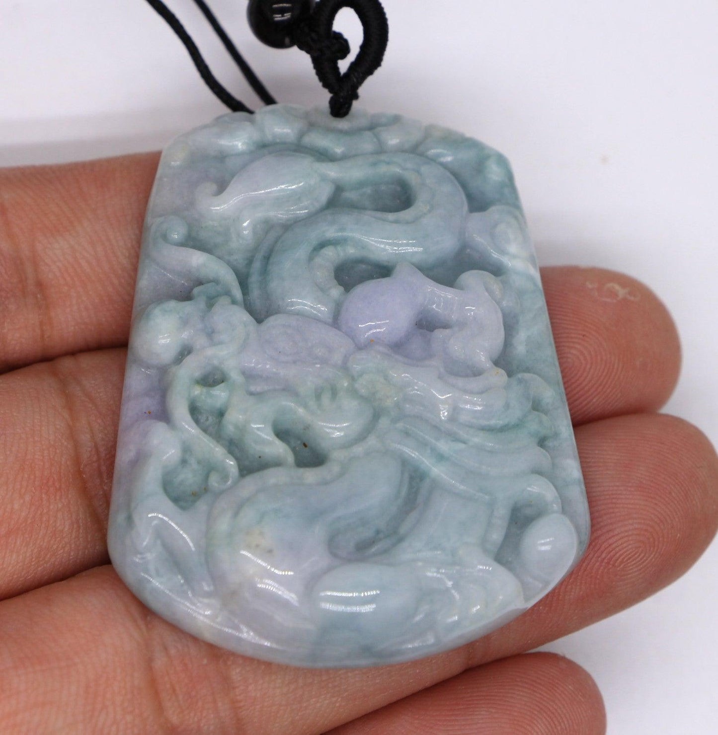 Type A Jadeite Jade Pendants Dragon Series pe10111 - Jade-collector.com