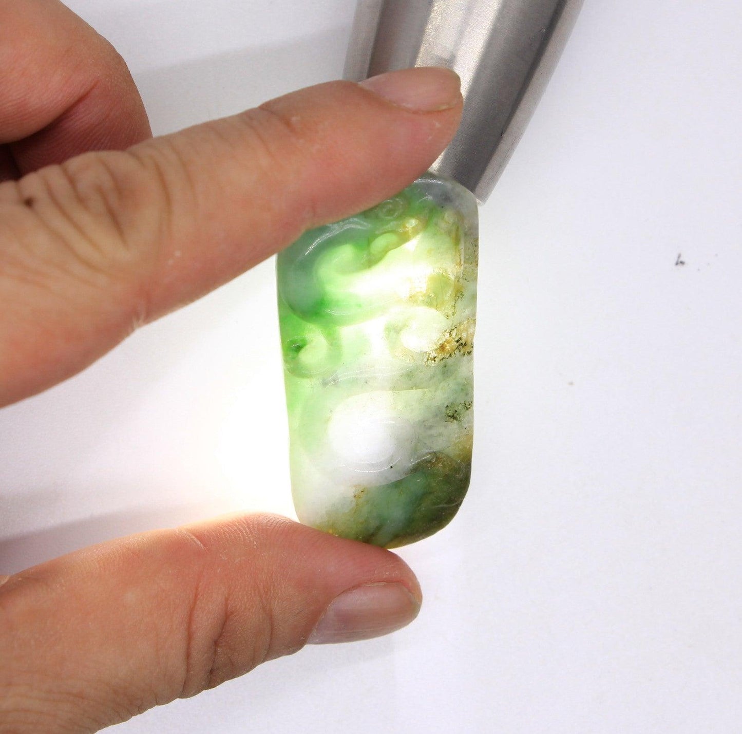 Type A Jadeite Jade Pendants Dragon Series pe10108 - Jade-collector.com