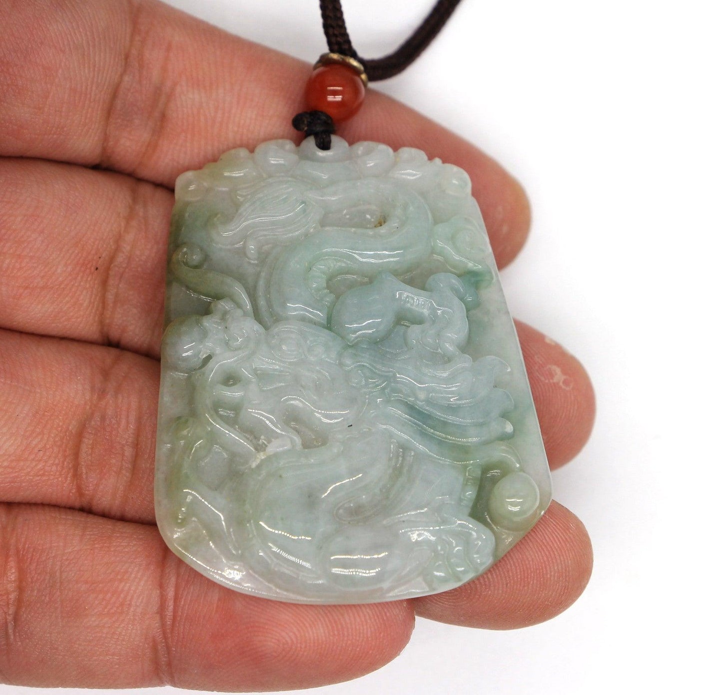 Type A Jadeite Jade Pendants Dragon Series pe10123 - Jade-collector.com