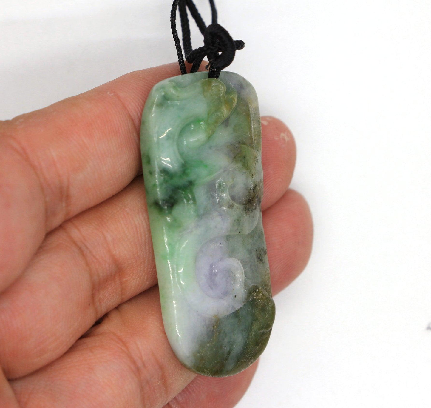 Type A Jadeite Jade Pendants Dragon Series pe10108 - Jade-collector.com