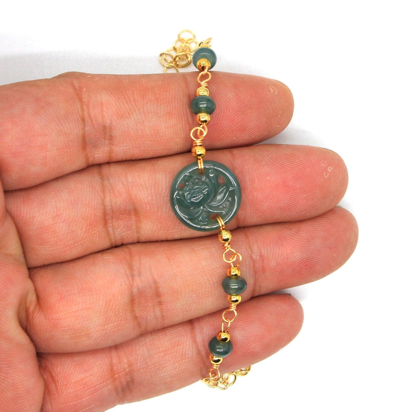 Type A Jadeite Jade Bracelet p2014s - Jade-collector.com