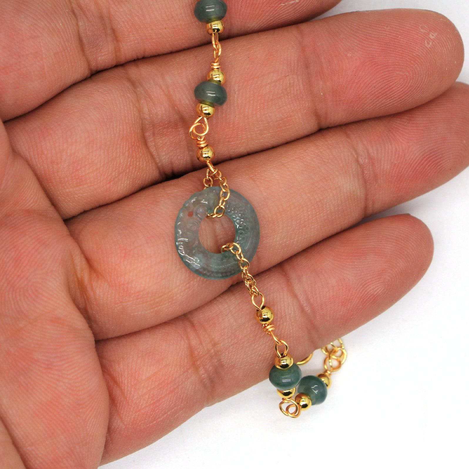 Type A Jadeite Jade Bracelet p2015s - Jade-collector.com