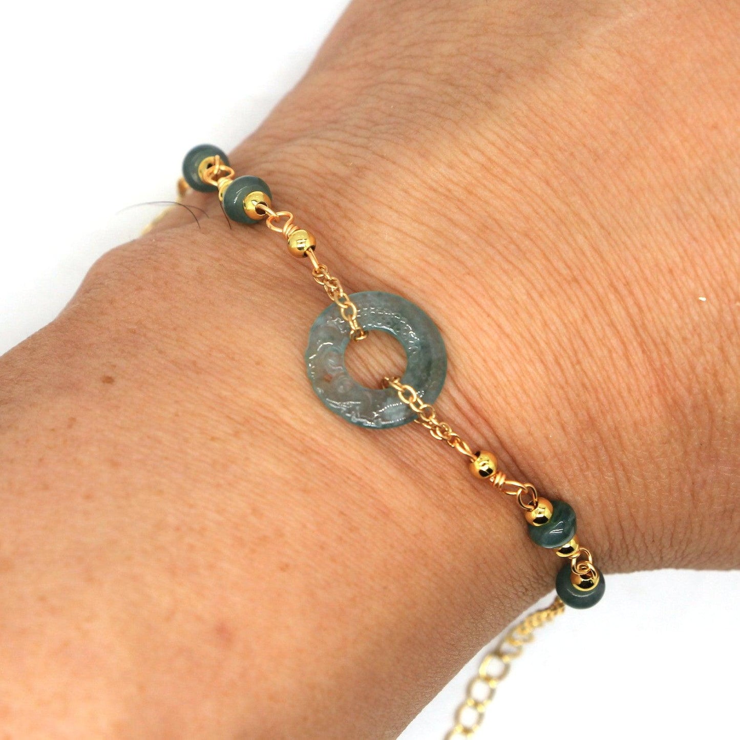 Type A Jadeite Jade Bracelet p2015s - Jade-collector.com