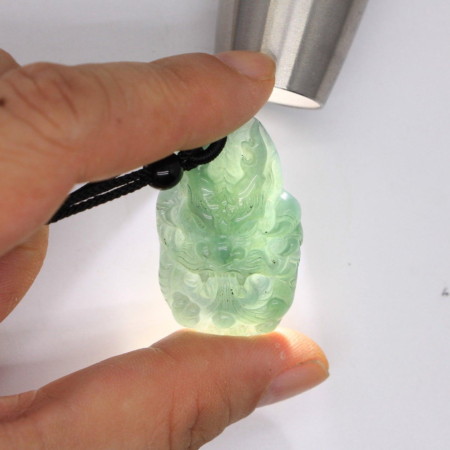 Type A Jadeite Jade Pendants Dragon Series pe10153 - Jade-collector.com