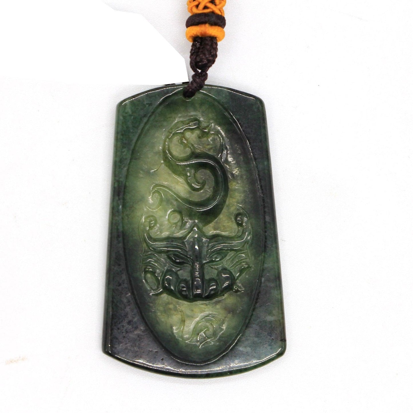 Type A Jadeite Jade Pendants Dragon Series pe10154 - Jade-collector.com