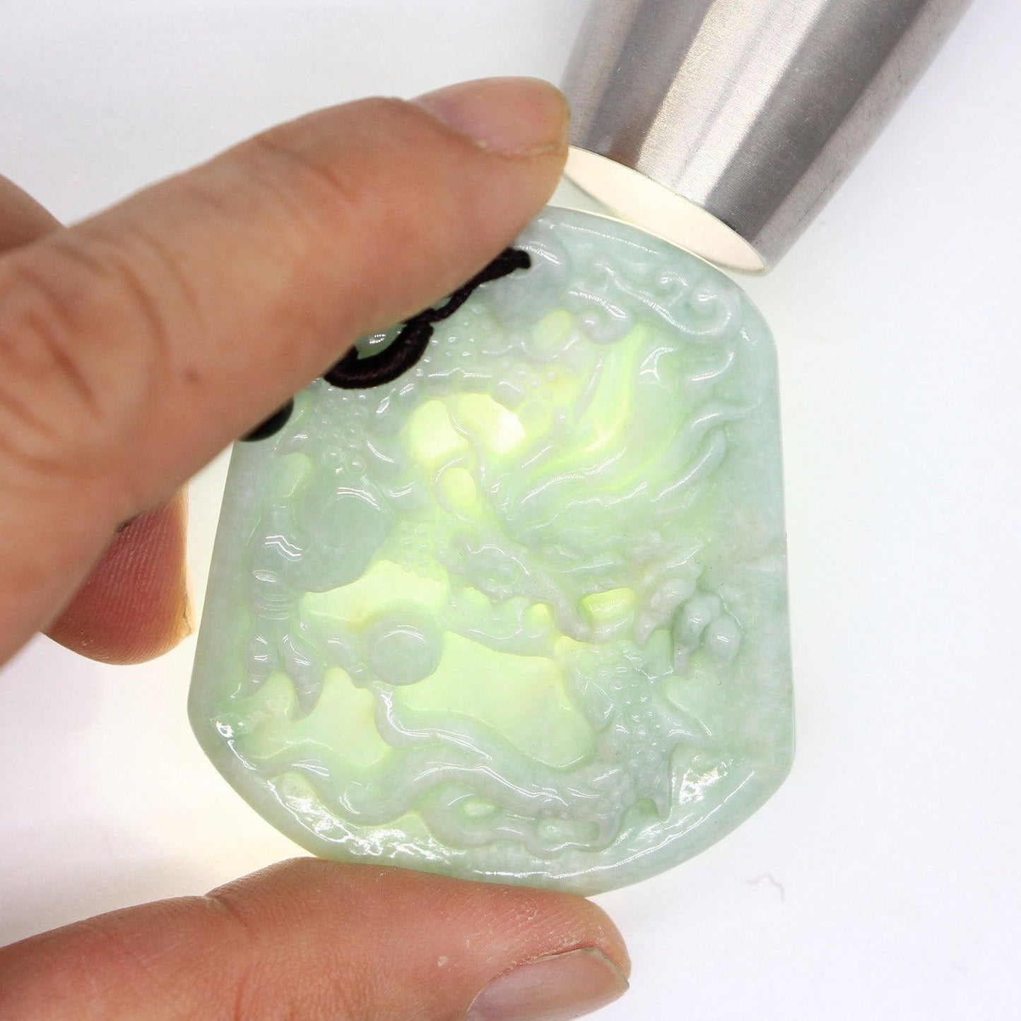 Type A Jadeite Jade Pendants Dragon Series pe10149 - Jade-collector.com