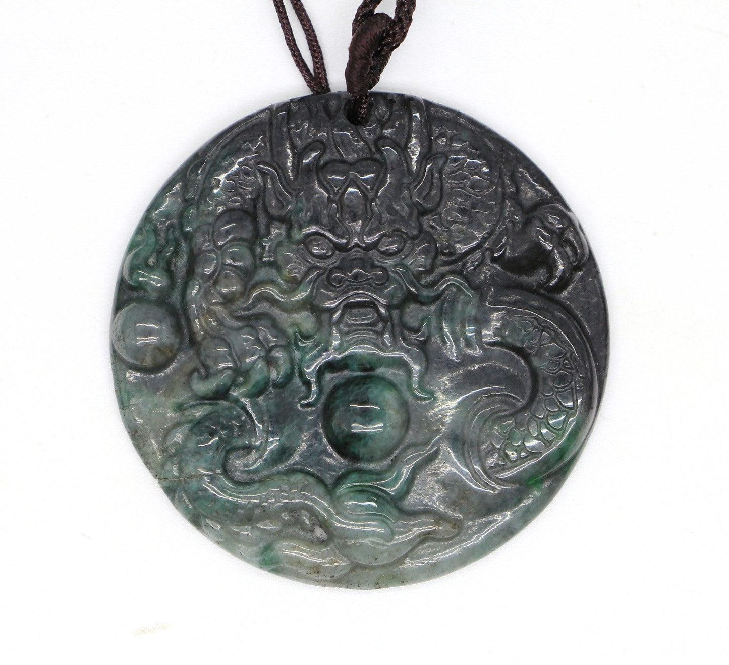 Type A Jadeite Jade Pendants Dragon Series pe10148 - Jade-collector.com