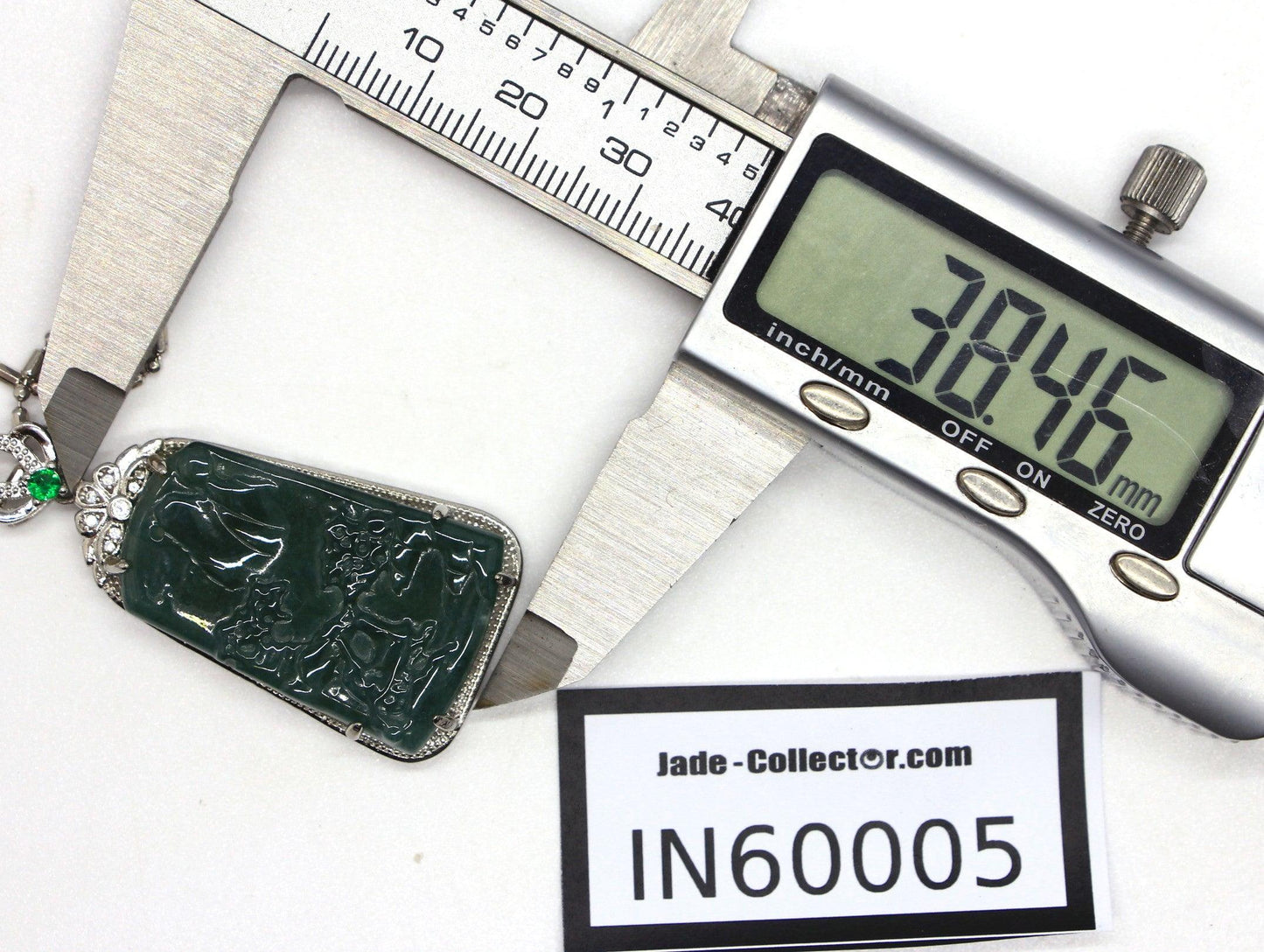 Type A Jadeite Jade Pendants Inlay Series in60005