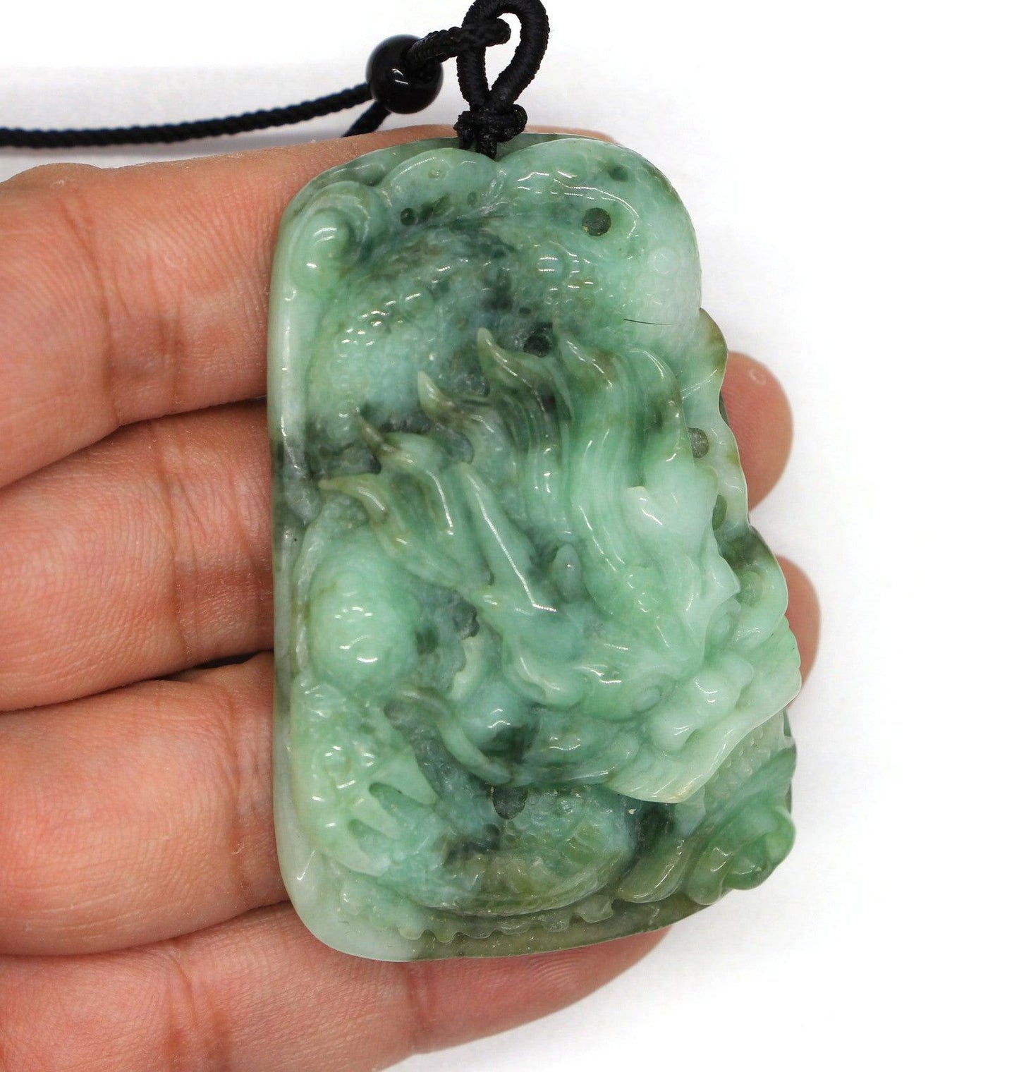 Type A Jadeite Jade Pendants Dragon Series pe10003