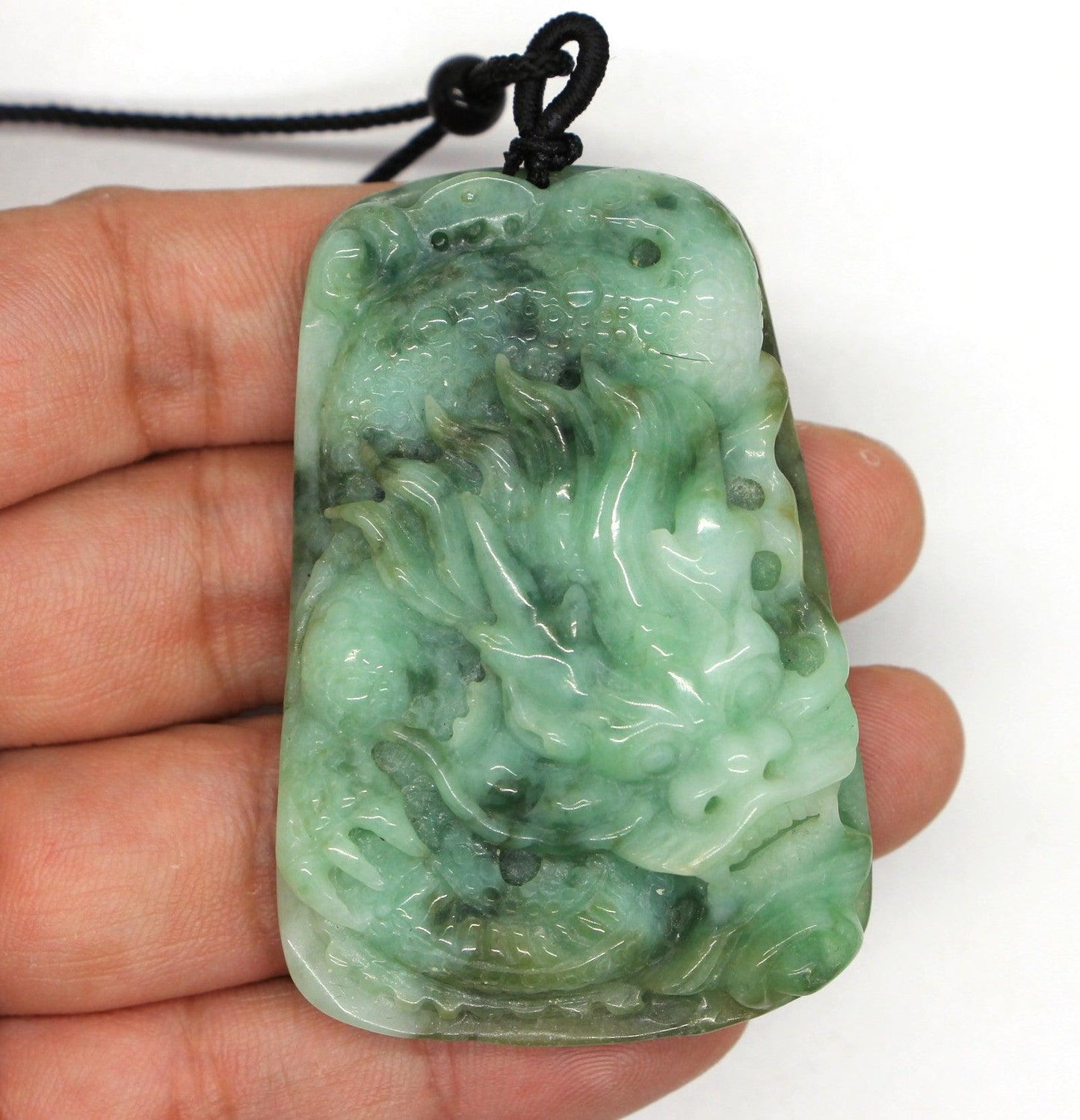 Type A Jadeite Jade Pendants Dragon Series pe10003
