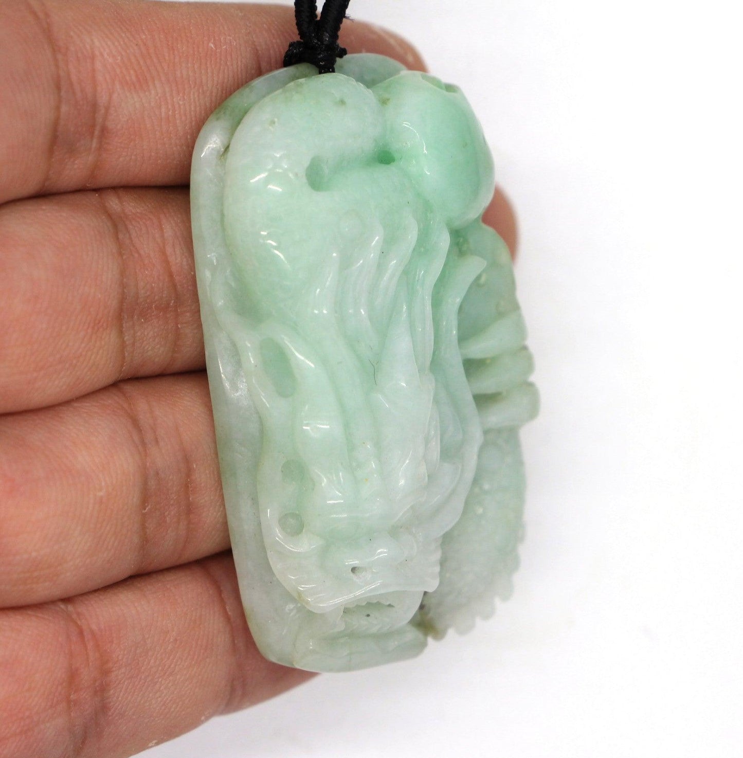 Type A Jadeite Jade Pendants Dragon Series pe10001 - Jade-collector.com
