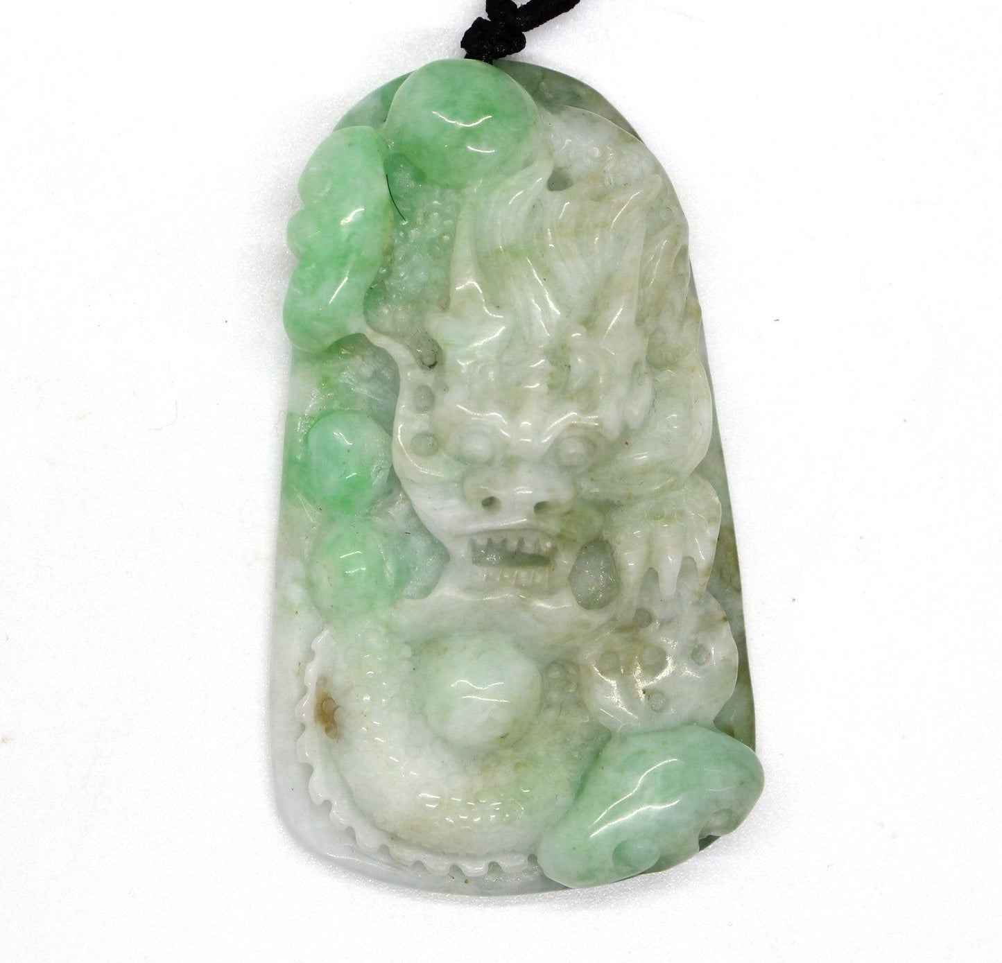 Type A Jadeite Jade Pendants Dragon Series pe10022 - Jade-collector.com
