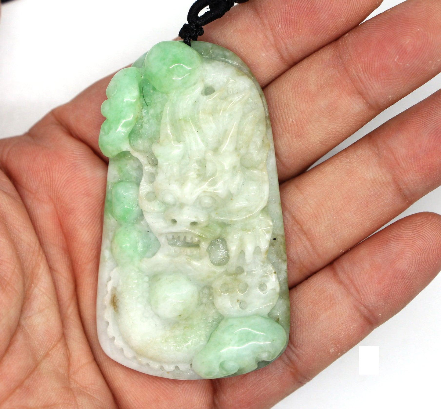 Type A Jadeite Jade Pendants Dragon Series pe10022 - Jade-collector.com