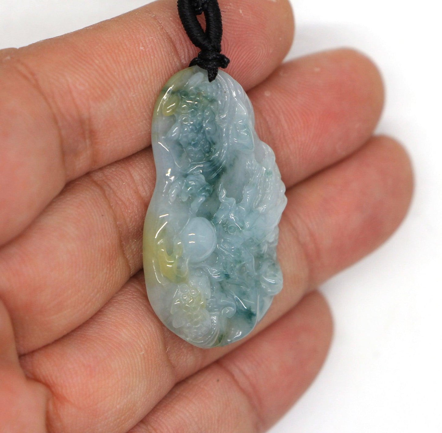 Type A Jadeite Jade Pendants Dragon Series pe10021