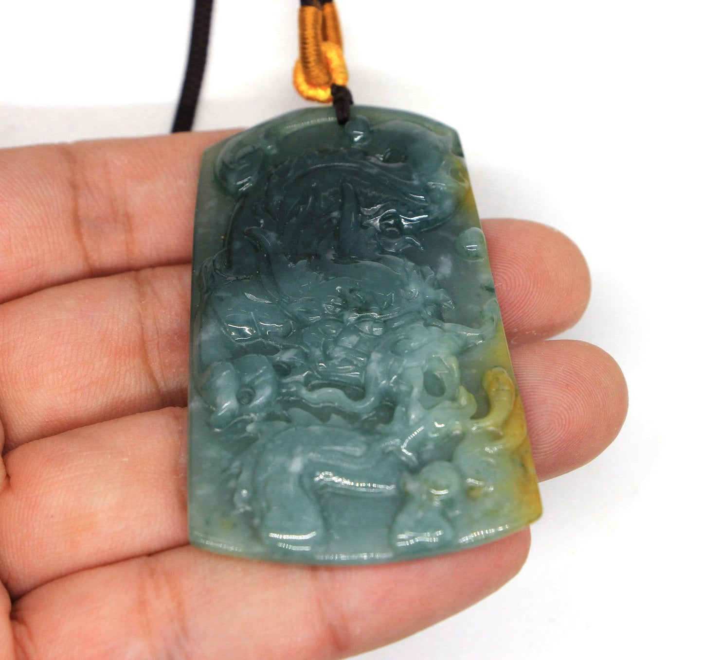 Type A Jadeite Jade Pendants Dragon Series pe10024 - Jade-collector.com