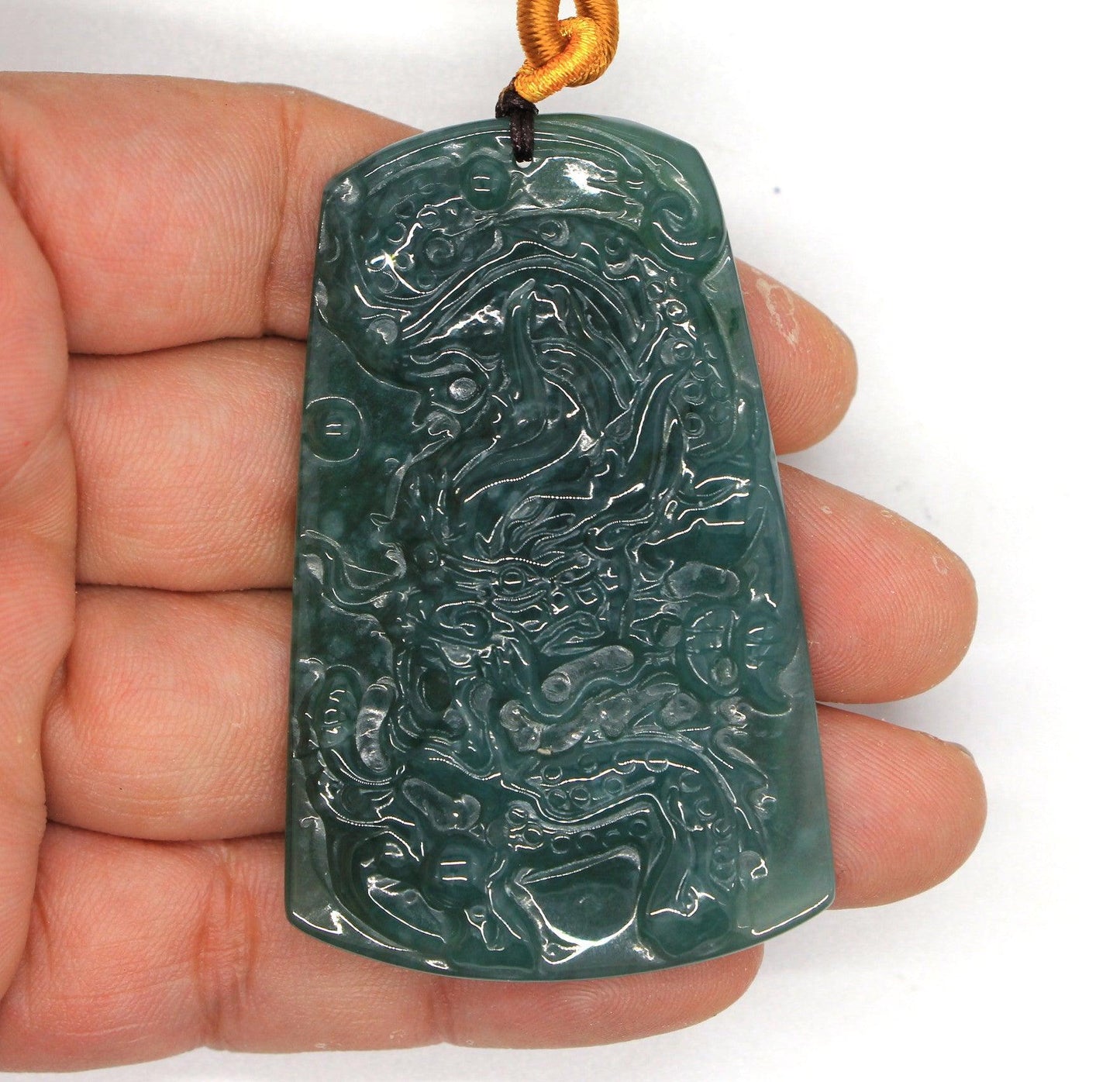 Type A Jadeite Jade Pendants Dragon Series pe10023