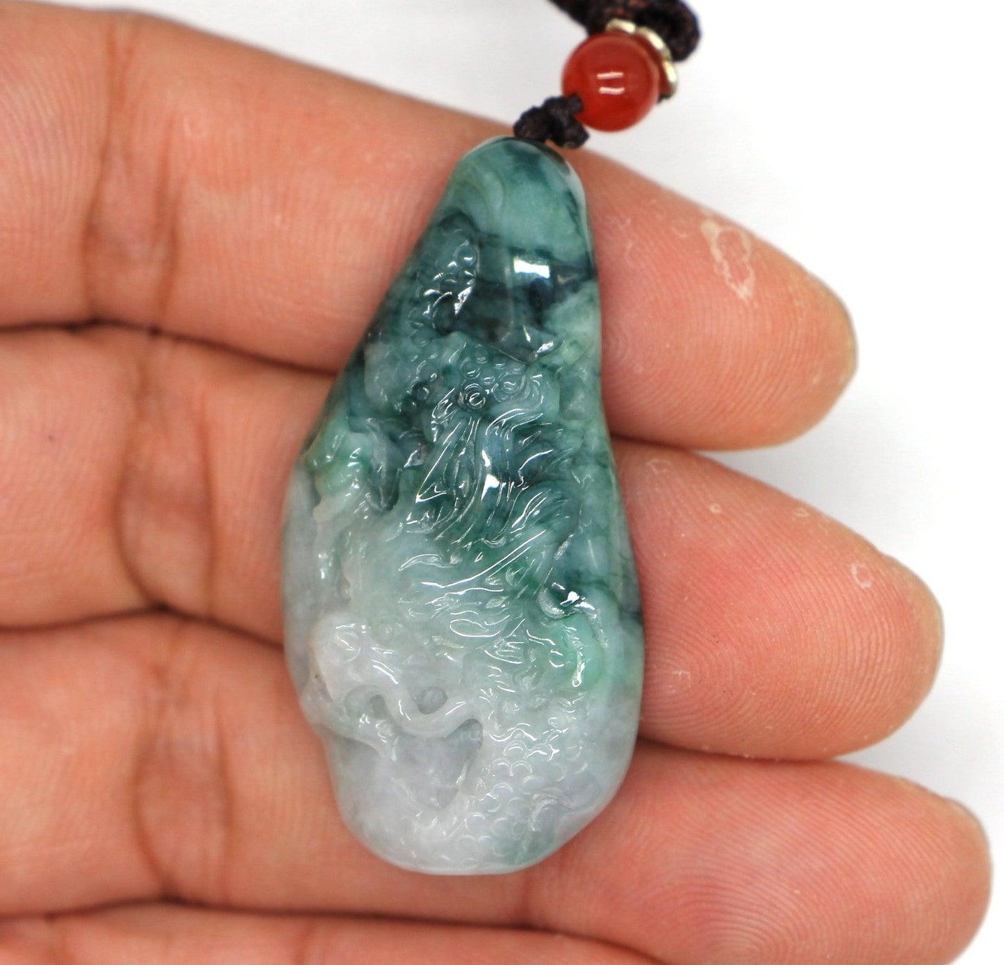 Type A Jadeite Jade Pendants Dragon Series pe10027