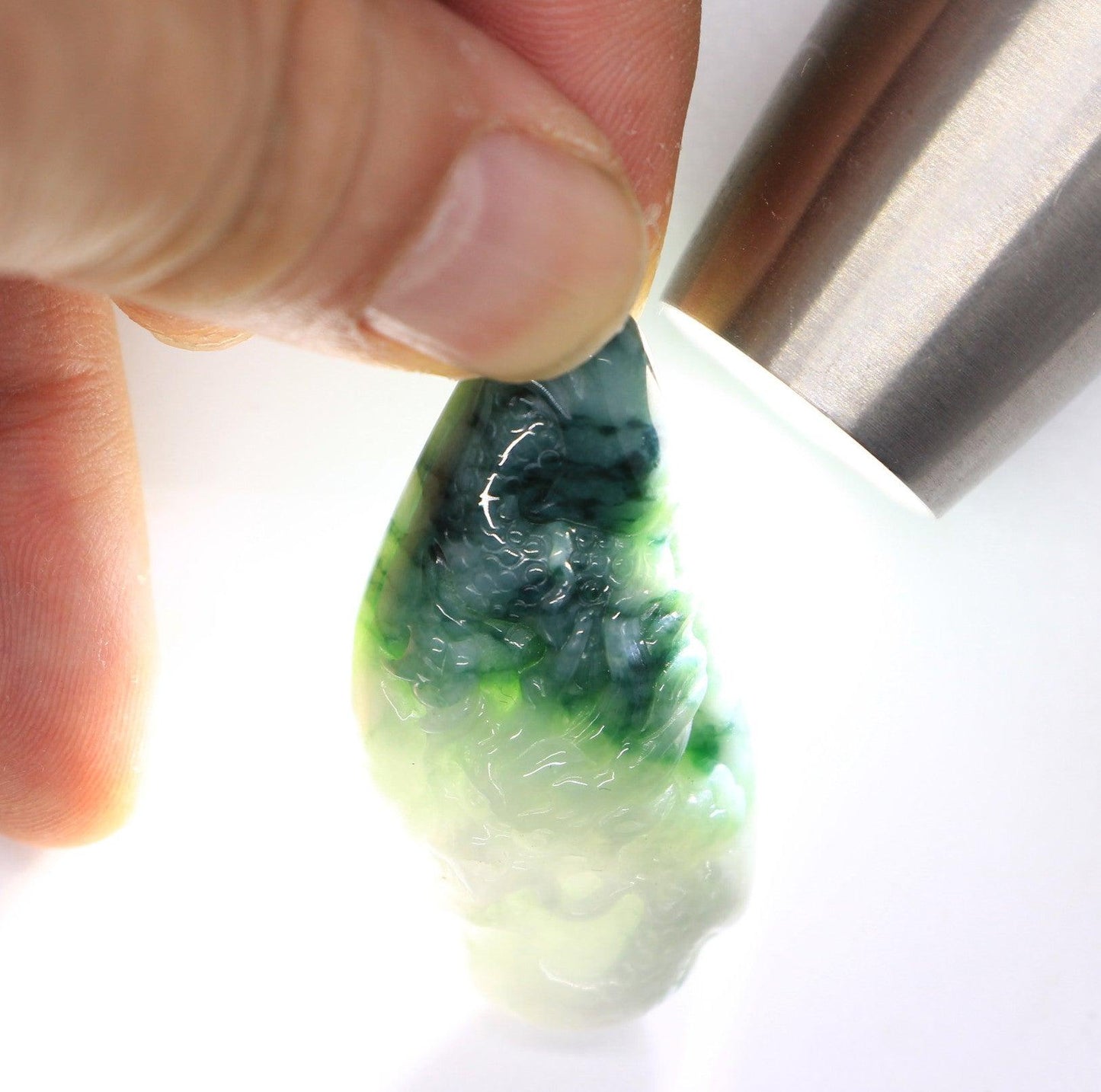 Type A Jadeite Jade Pendants Dragon Series pe10027