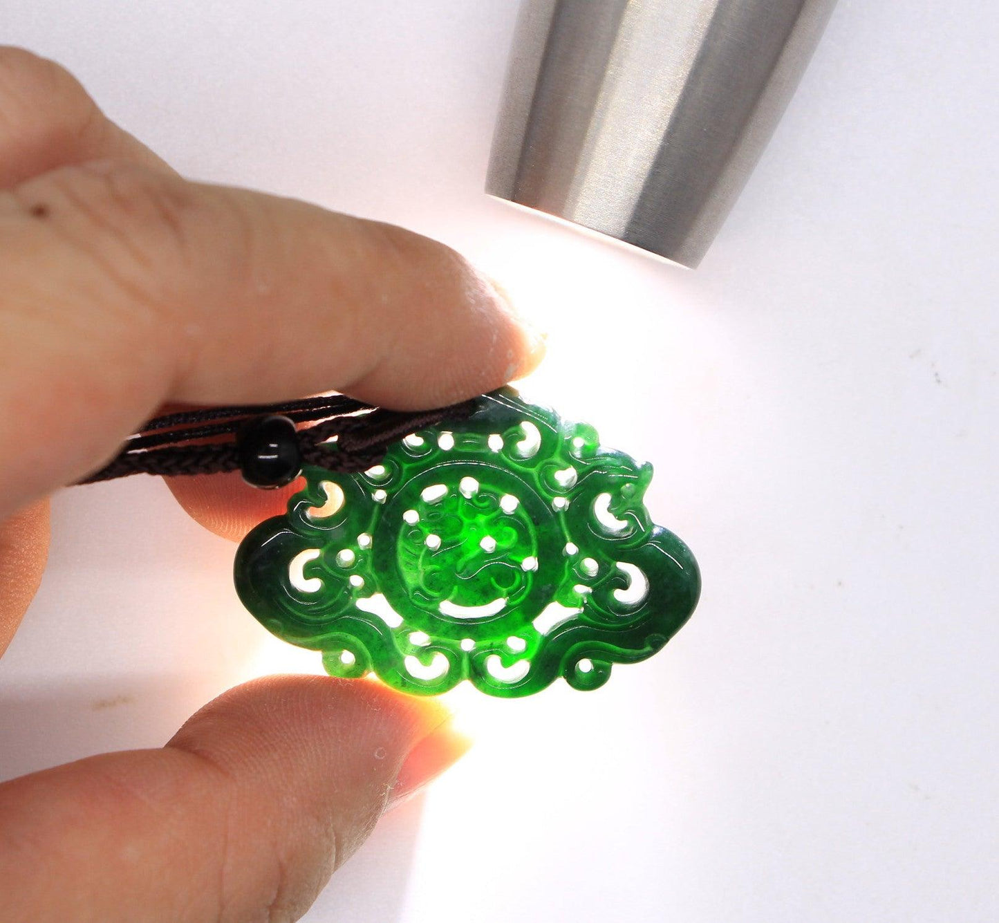 Type A Jadeite Jade Pendants Dragon Series pe10029