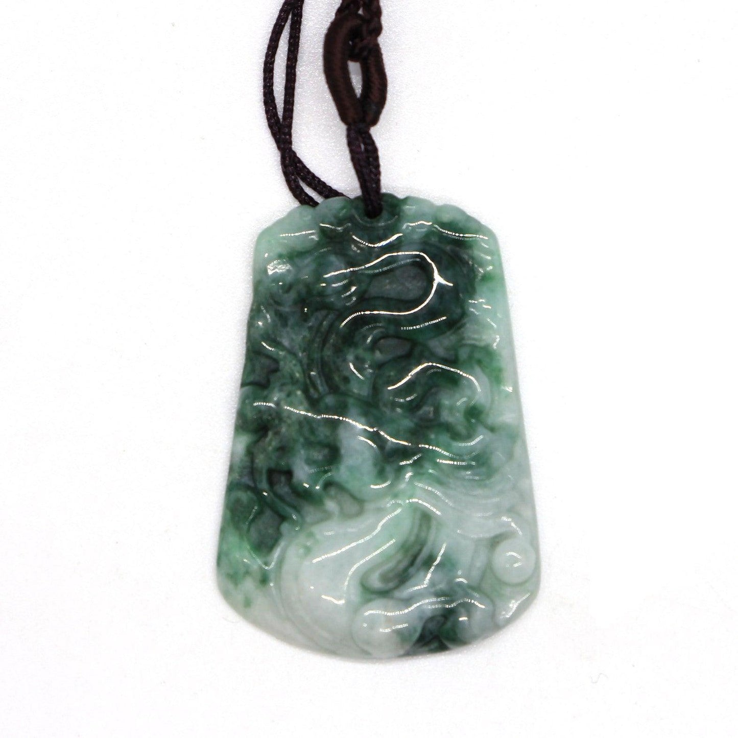 Type A Jadeite Jade Pendants Dragon Series pe10017 - Jade-collector.com