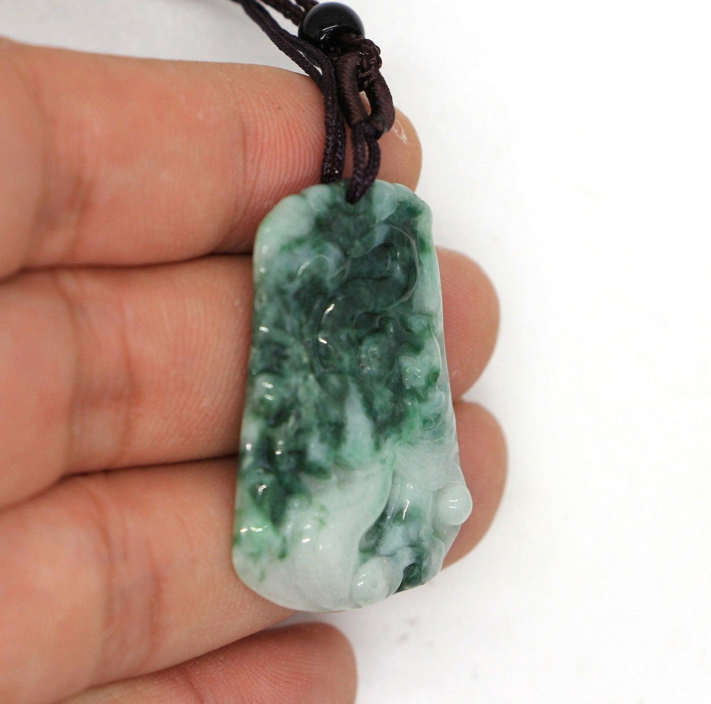 Type A Jadeite Jade Pendants Dragon Series pe10017 - Jade-collector.com
