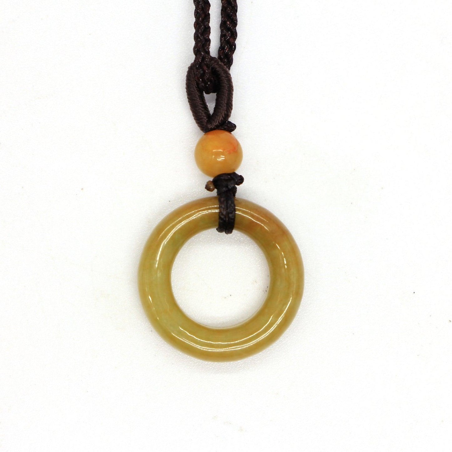 Type A Jadeite Jade Pendants Donut Series PE10051