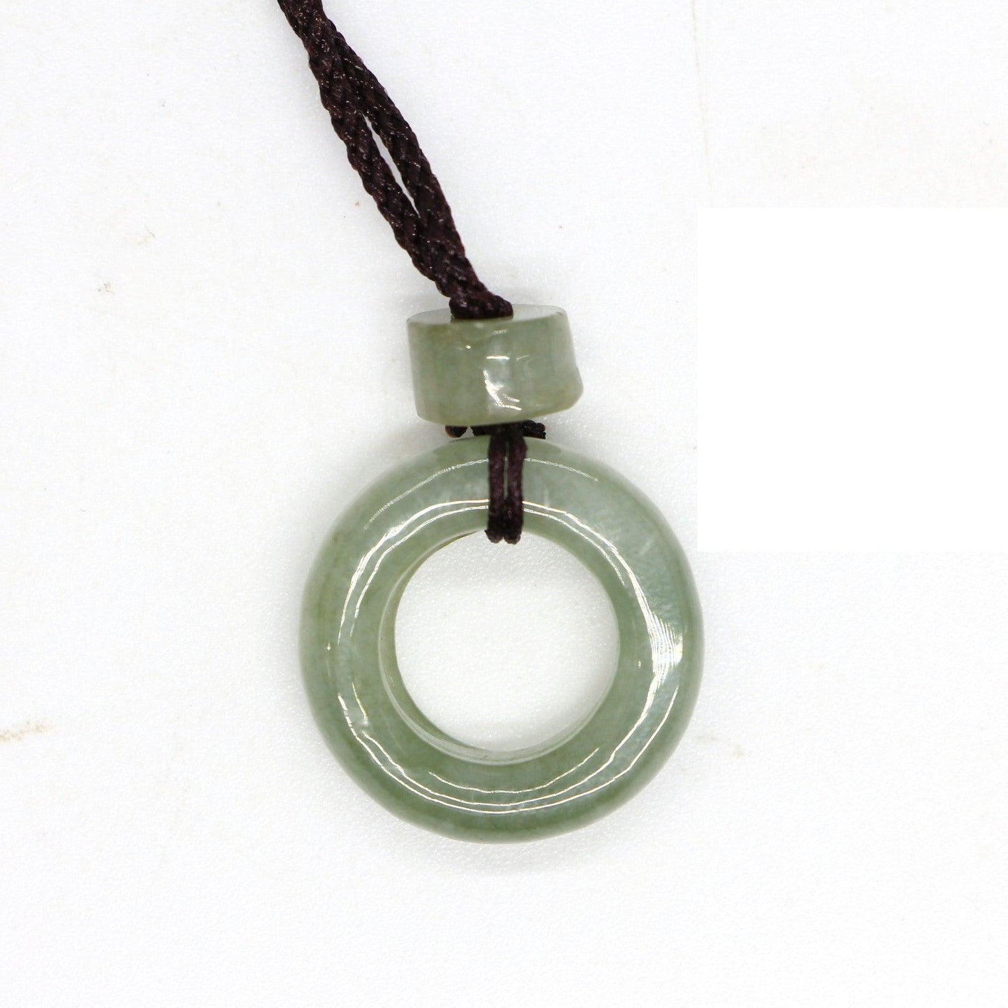Type A Jadeite Jade Pendants Donut Series PE10060