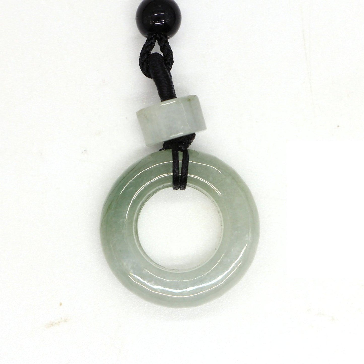 Type A Jadeite Jade Pendants Donut Series PE10031 - Jade-collector.com