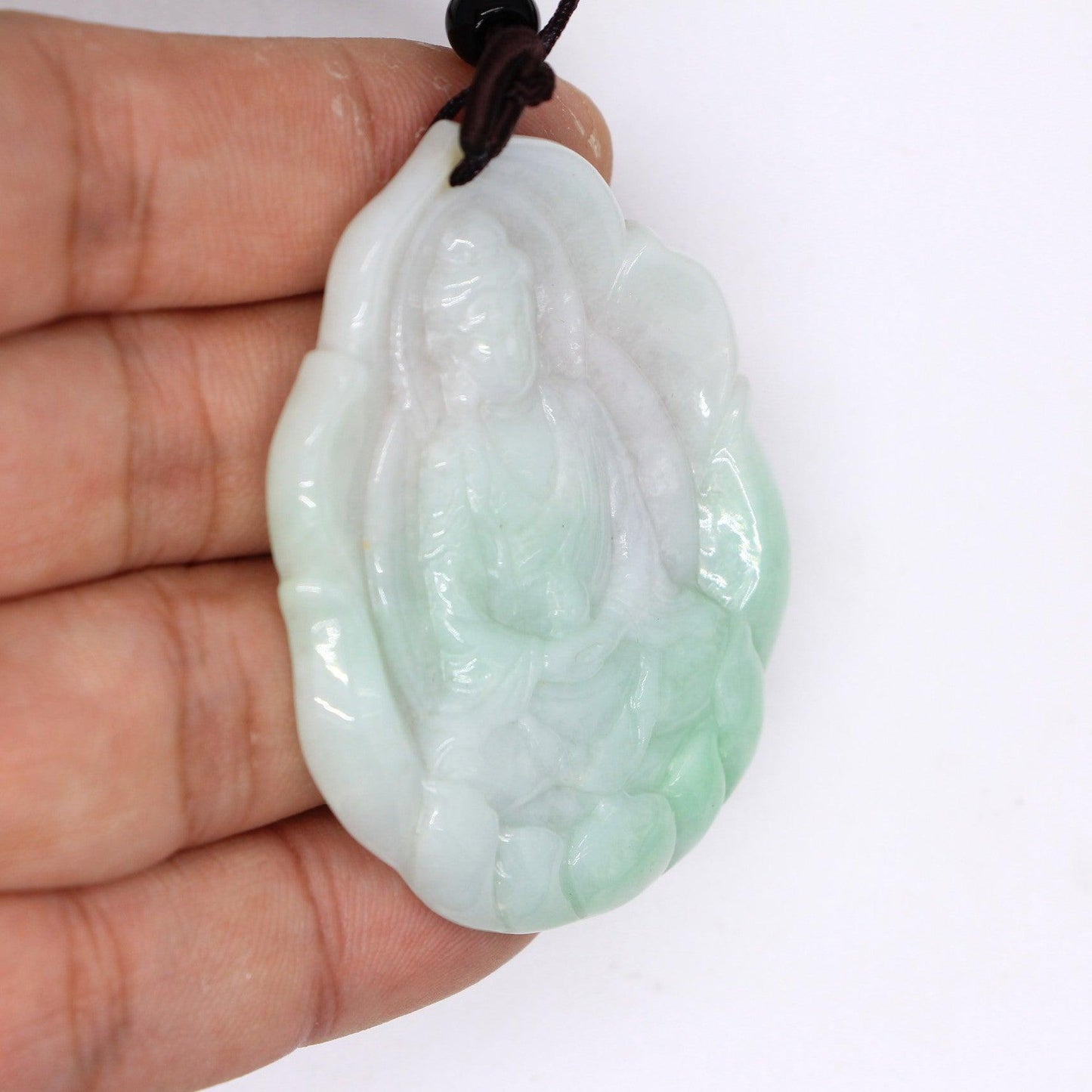 Type A Jadeite Jade Pendants Buddha Series pe10009 - Jade-collector.com