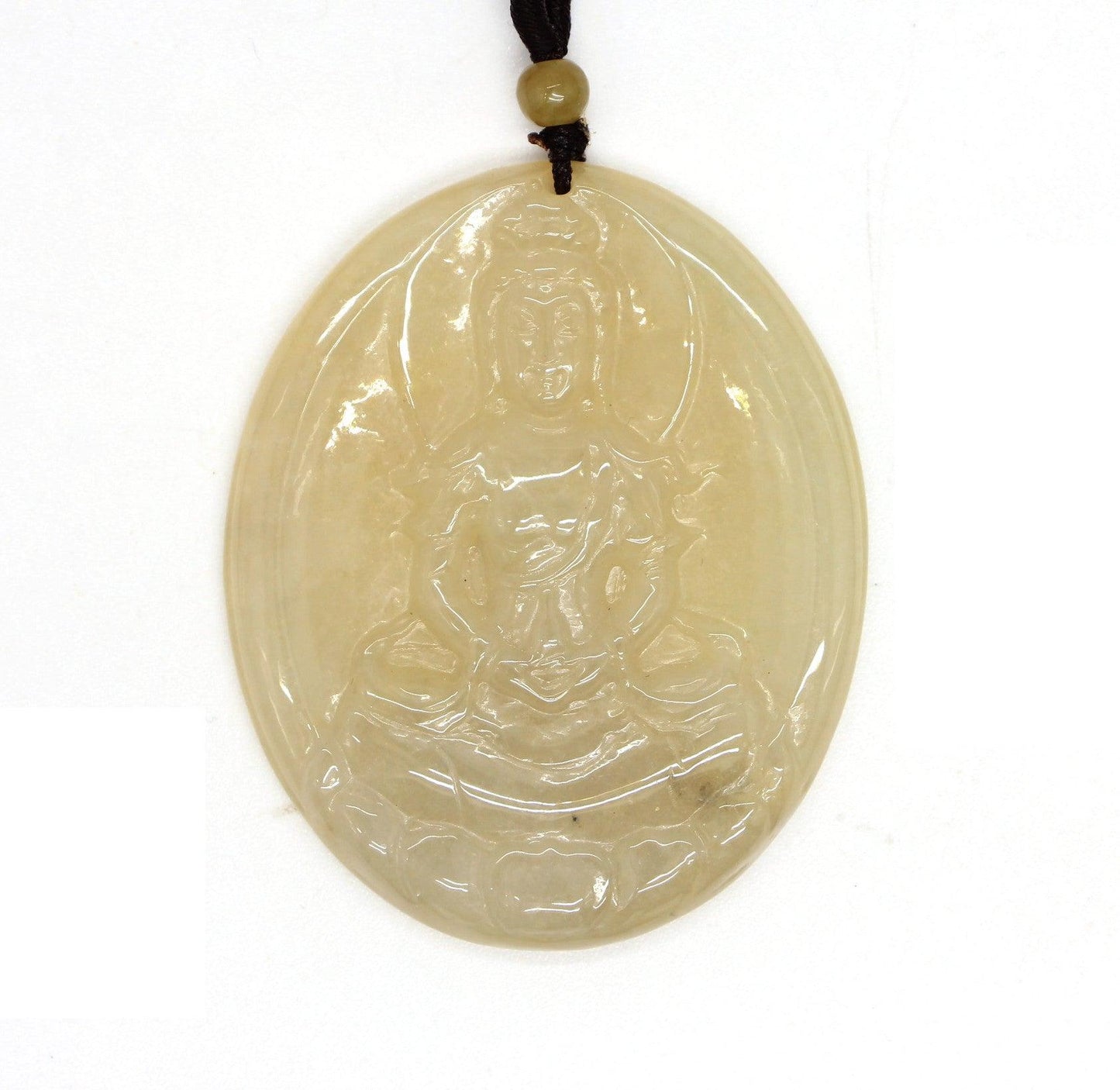 Type A Jadeite Jade Guanyin Pendants Series pe10048 - Jade-collector.com