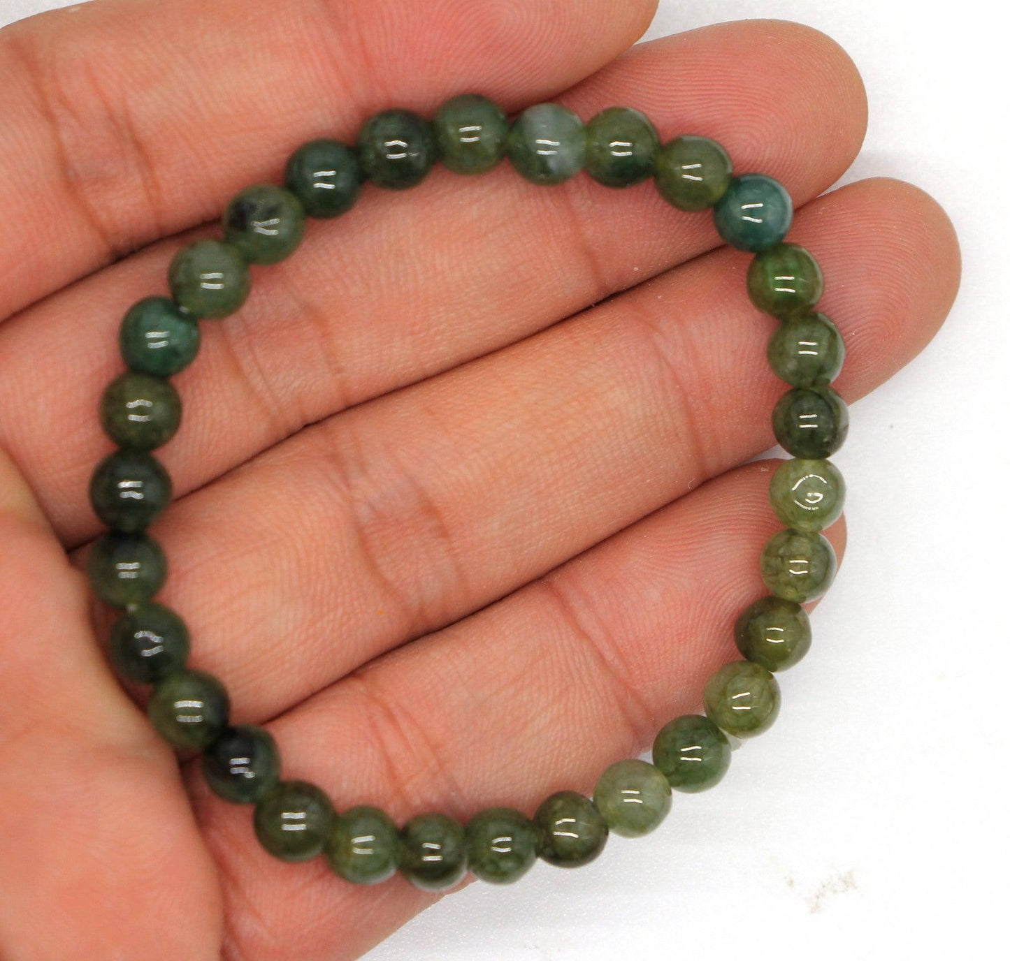 Type A Jadeite Jade Bracelet BR20020 - Jade-collector.com