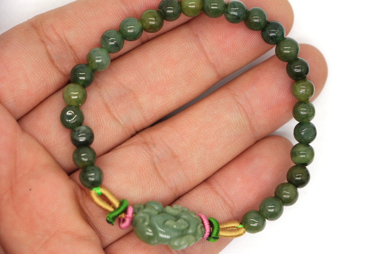 Type A Jadeite Jade Bracelet BR20004 - Jade-collector.com