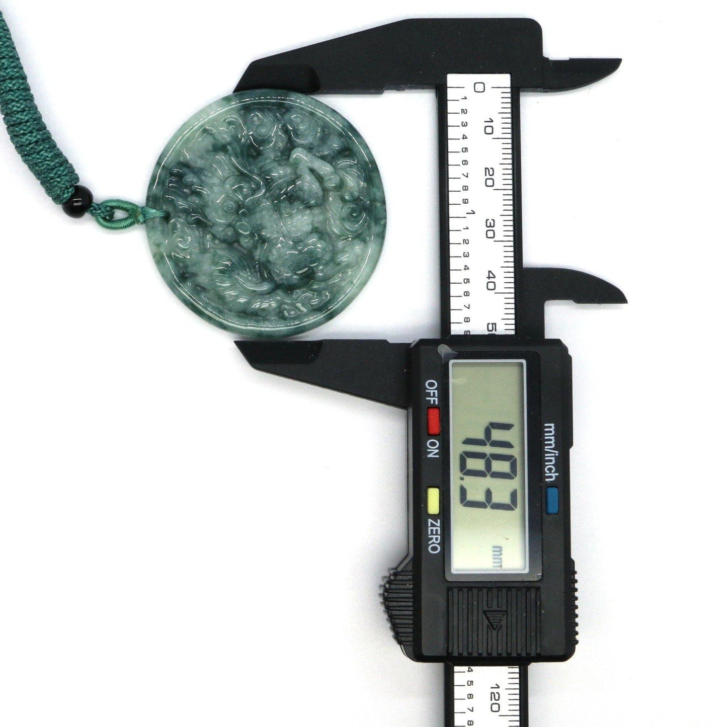 A Grade Jadeite Jade Pendants Kylin Series 天然緬甸玉A貨翡翠麒麟牌吊墜系列 DG0021 - Jade-collector.com