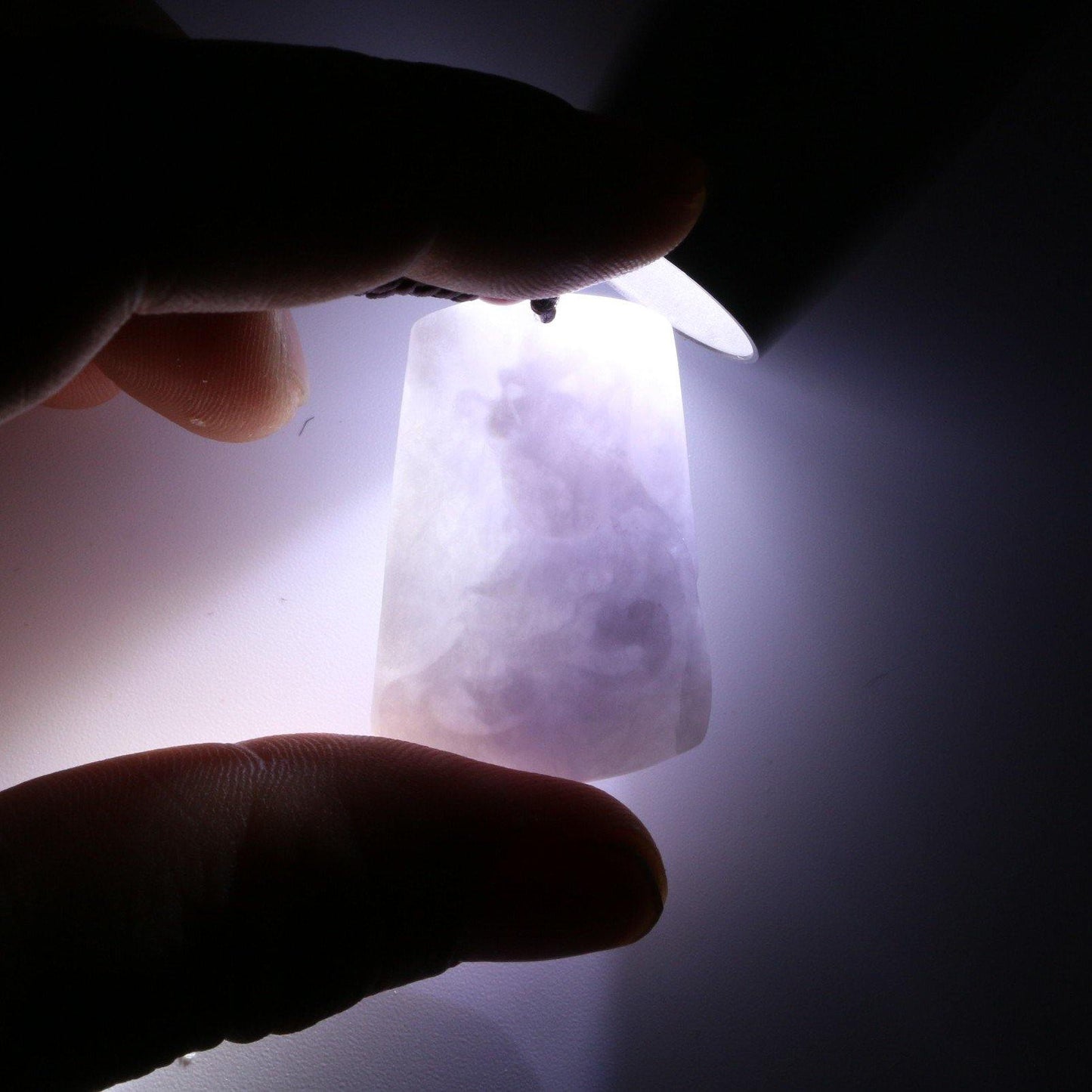 A Grade Jadeite Jade Guanyin Pendants Item no GY0022 - Jade-collector.com