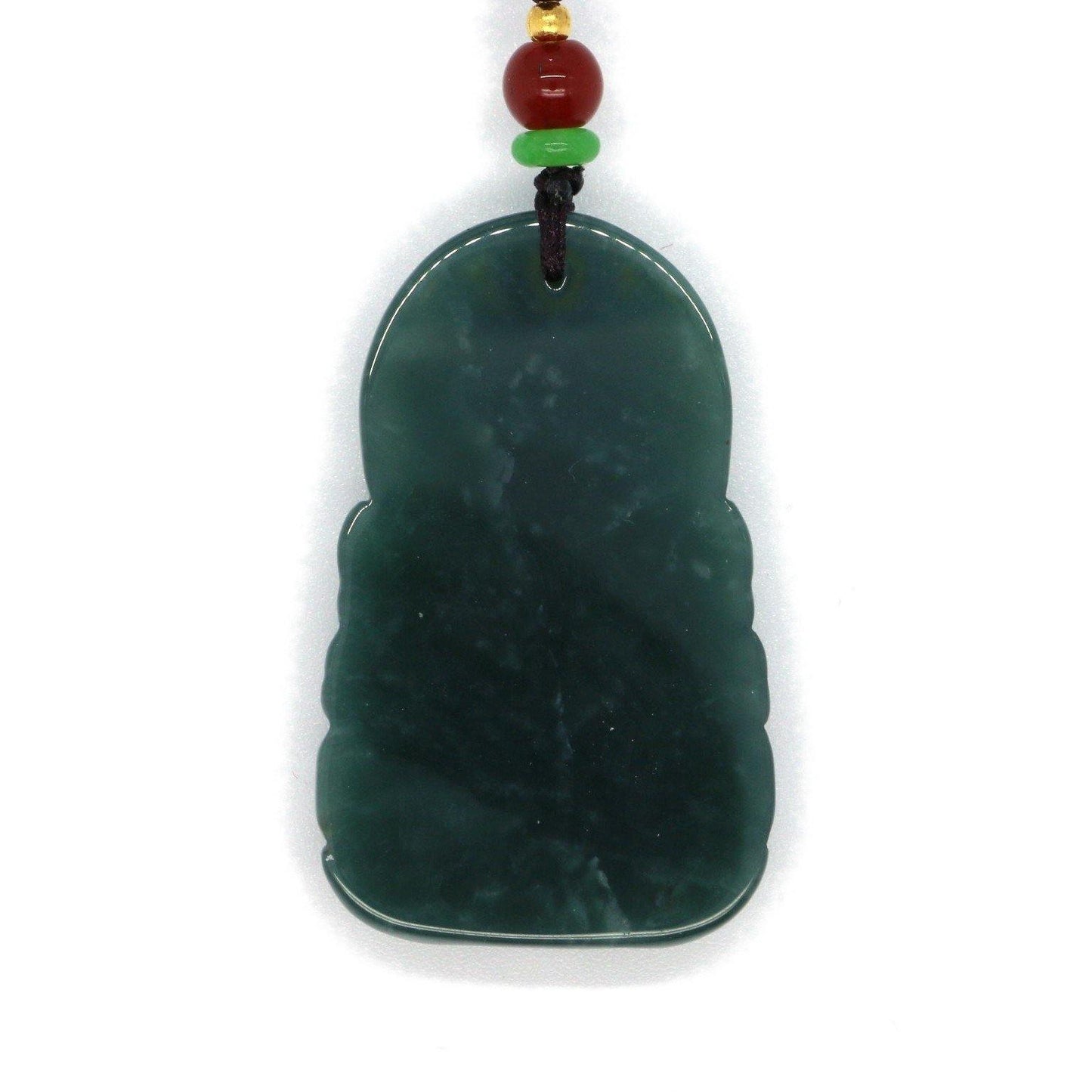 A Grade Jadeite Jade Guanyin Pendants Item no GY0025 - Jade-collector.com