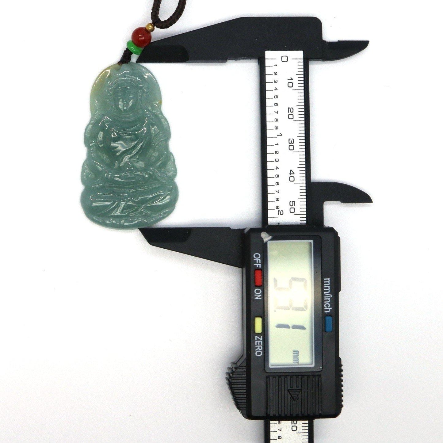 A Grade Jadeite Jade Pendants Guanyin Series 天然緬甸玉A貨翡翠觀音吊墜系列 GY0026 - Jade-collector.com