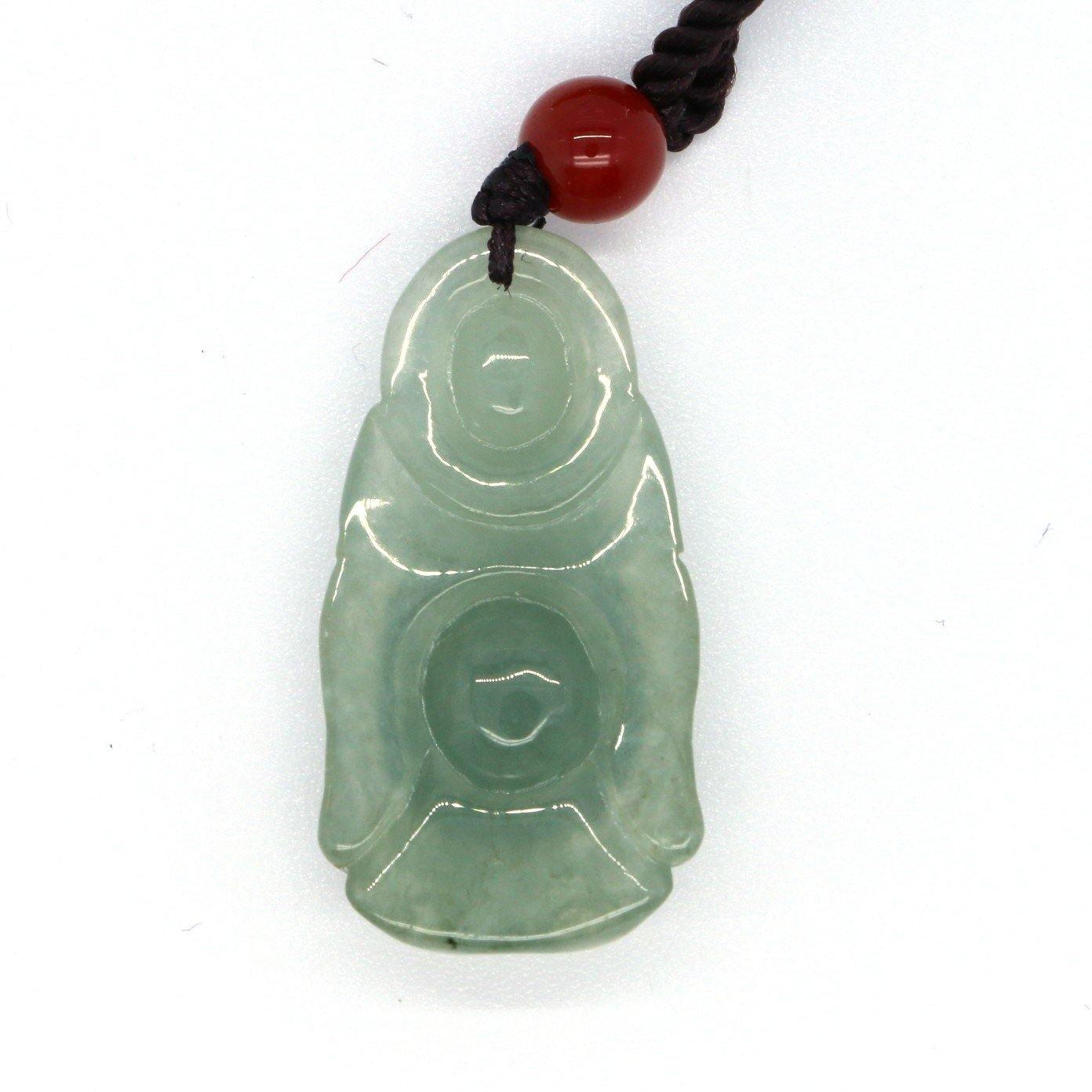 A Grade Jadeite Jade Pendants Budai Series 天然緬甸玉A貨翡翠佛公吊墜系列 BD0018 - Jade-collector.com