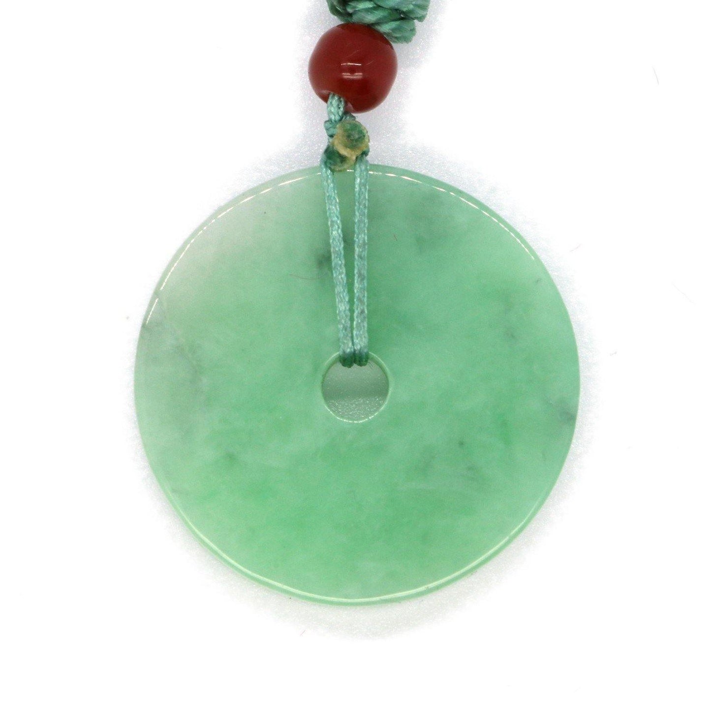 A Grade Jadeite Jade Pendants Disc Series 天然緬甸玉A貨翡翠平安扣吊墜系列 DS0018 - Jade-collector.com