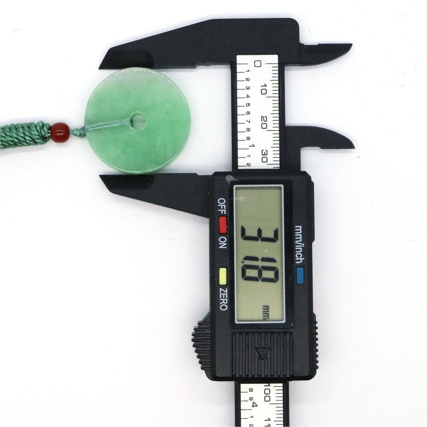 A Grade Jadeite Jade Pendants Disc Series 天然緬甸玉A貨翡翠平安扣吊墜系列 DS0018 - Jade-collector.com