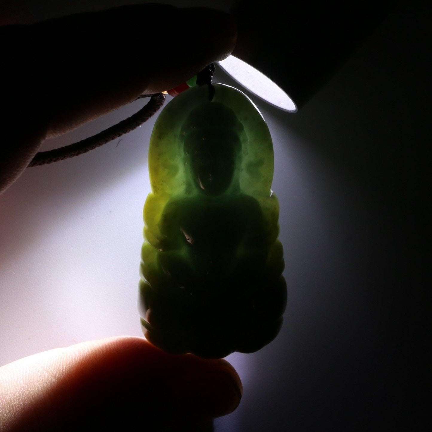 Type A Jadeite Jade Guanyin Pendants Series - Jade-collector.com